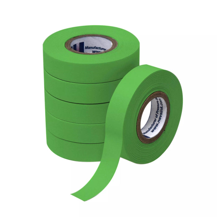 Box of 6 / Green / 1/2"