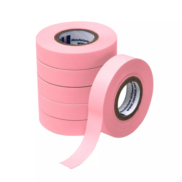 Box of 6 / Pink / 1/2"
