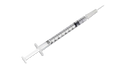 1mL Tuberculin Syringes with Detachable Needle, Slip Tip
