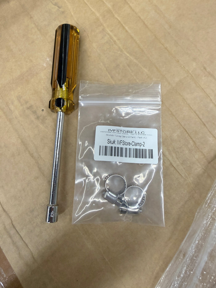 6mm and 7mm Socket Screwdriver for Incubator Hose Clamp