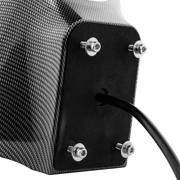 8" Universal Flat Mount Speaker Pods with RGB LED Lights for Jet Skis, Jeeps, Motorcycles & UTVs