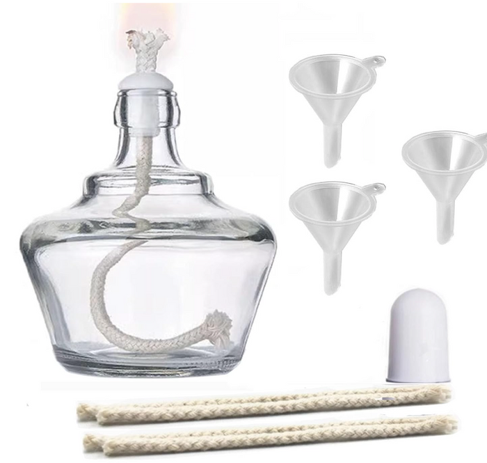 Alcohol Lamp Bottle Glass Alcohol Burner Lamp