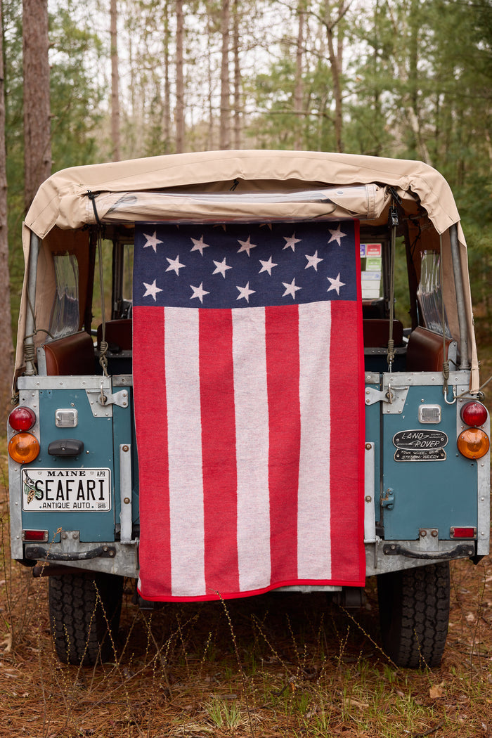 American Flag Blanket