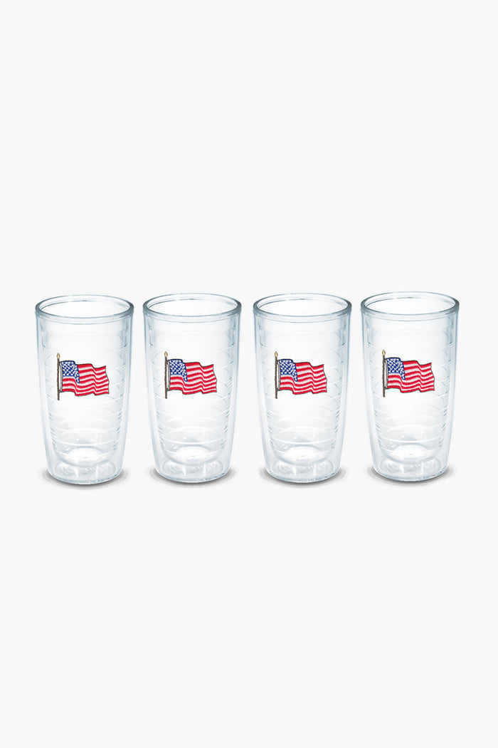 American Flag Tumblers (Set of 4)