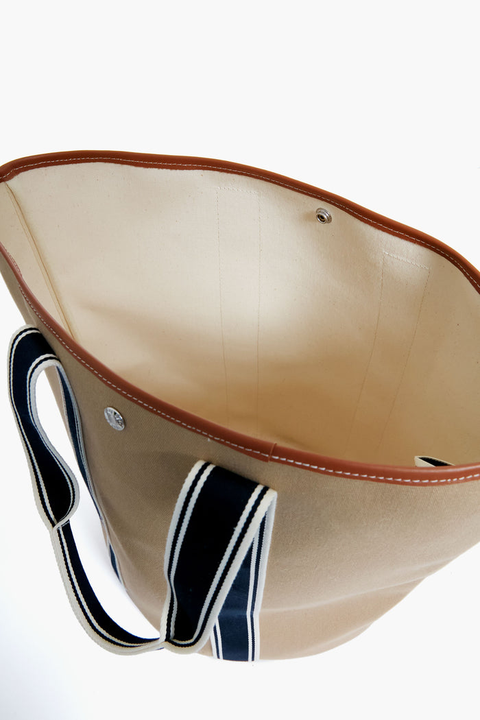 Beige Cruise Bucket XL Cruise Line Tote