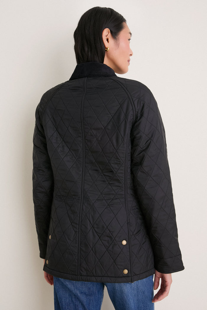 Black Beadnell Polarquilt Jacket