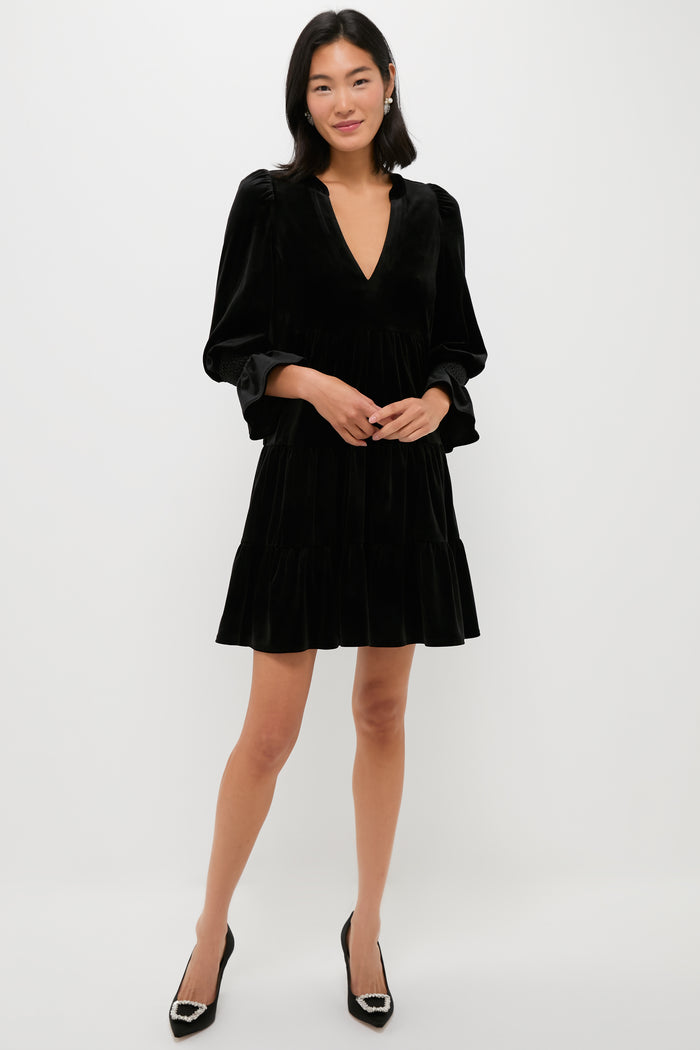 Black Velvet Kenzo Dress