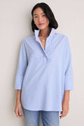 Blue Stripe Willow Blouse
