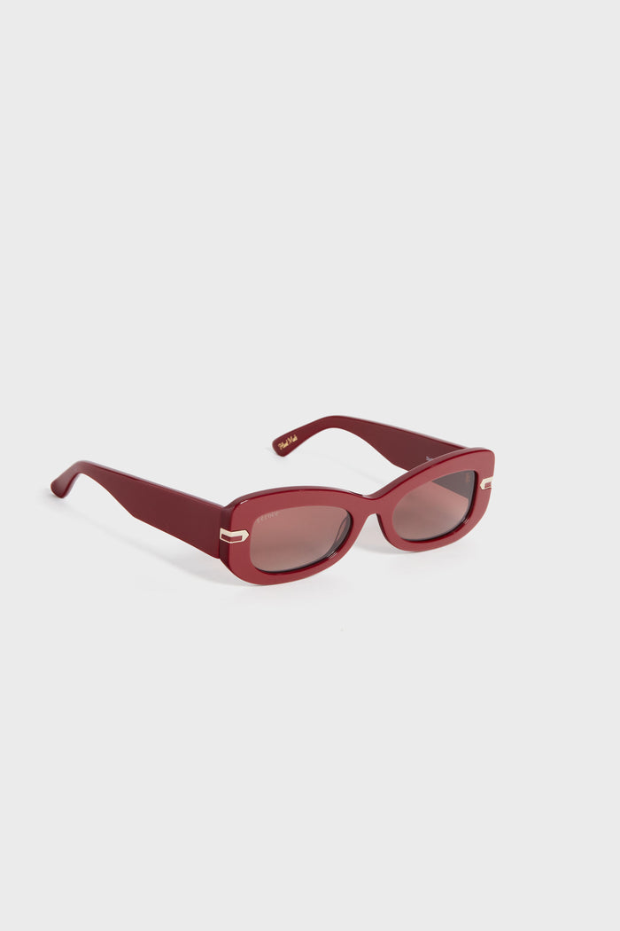 Burgundy Kate Sunglasses