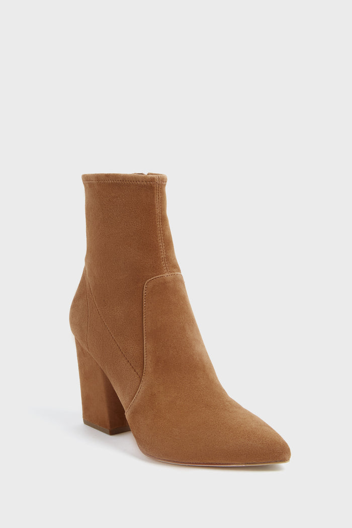 Cacao Isla Slim Ankle Booties