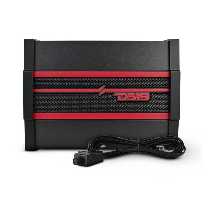 Car Audio Bass Package with Dual 8" Sealed Subwoofer Enclosure and Amplifier – 300W RMS