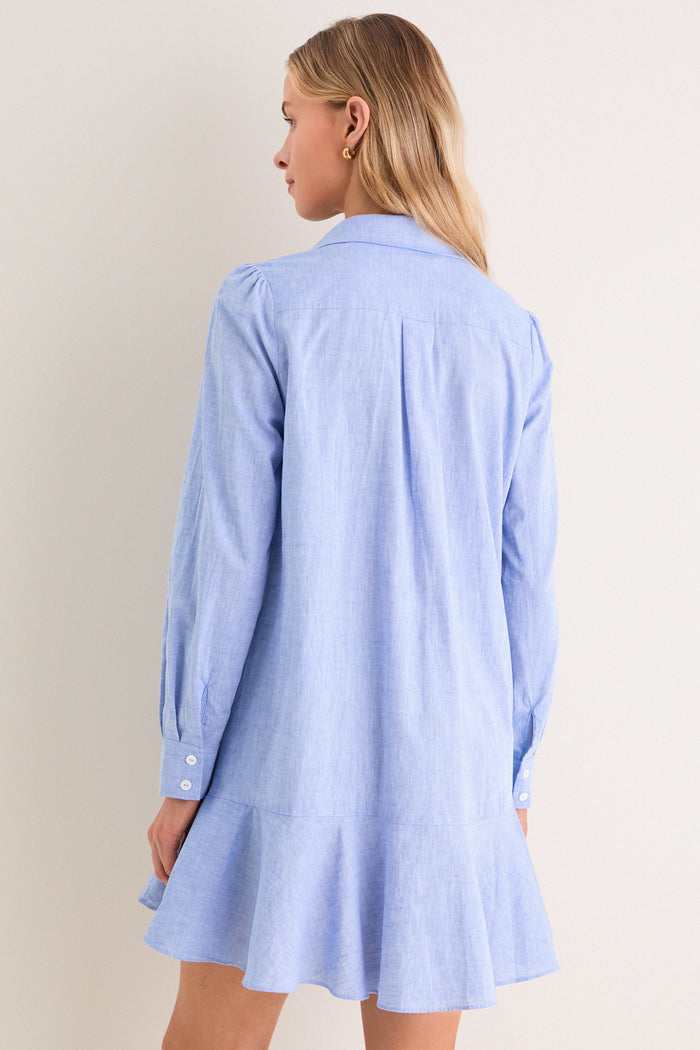 Chambray Callahan Shirt Dress
