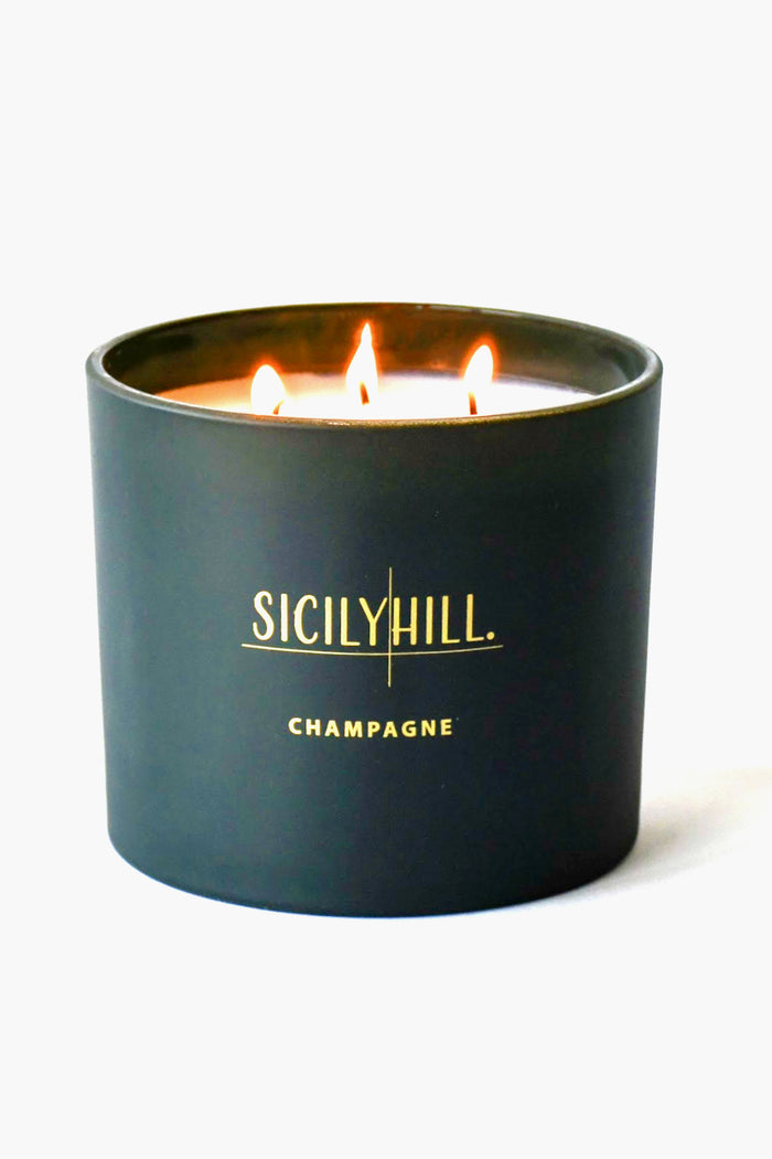 Champagne Triple Wick Candle