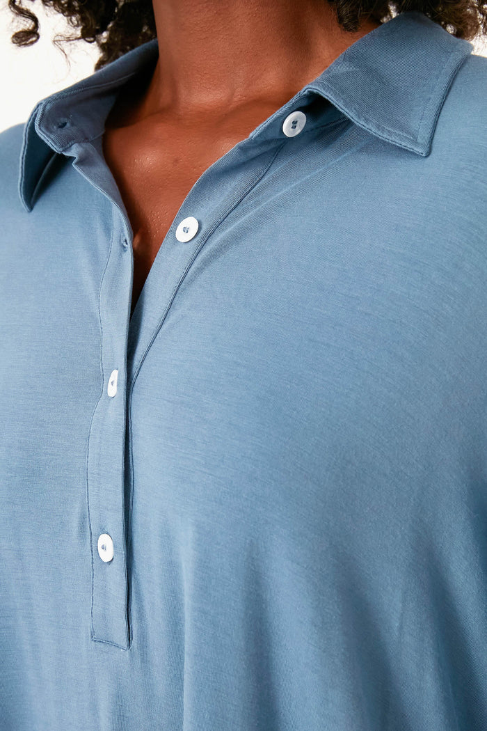 Coastal Blue Gisele Boyfriend Sleepshirt