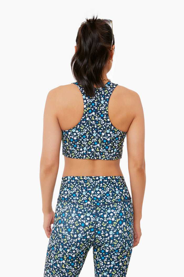 Courtside Floral Logan Sports Bra