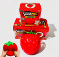 Crazy Fun Smush Mart Scented Strawberry Squishy Toy — slow rise foam with packaging, ages 6+