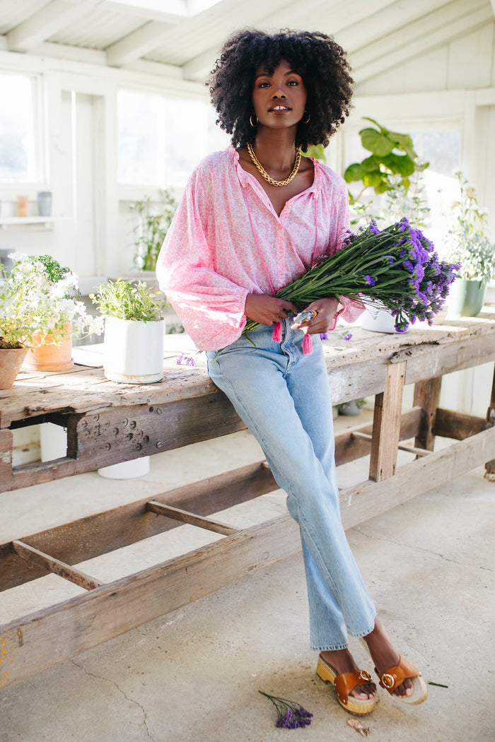 Crocus Bardot Top