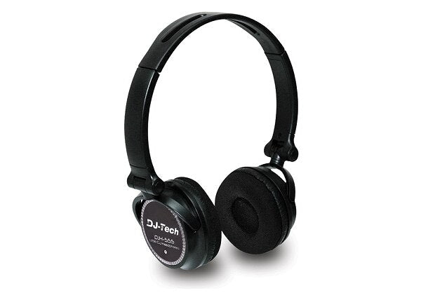 DJ Tech DJH-555 USB Headphones with Built-In Soundcard - Audiofeen