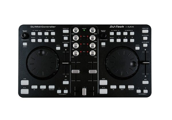 DJ-Tech I-Mix Dual-Deck Portable USB Controller - Audiofeen