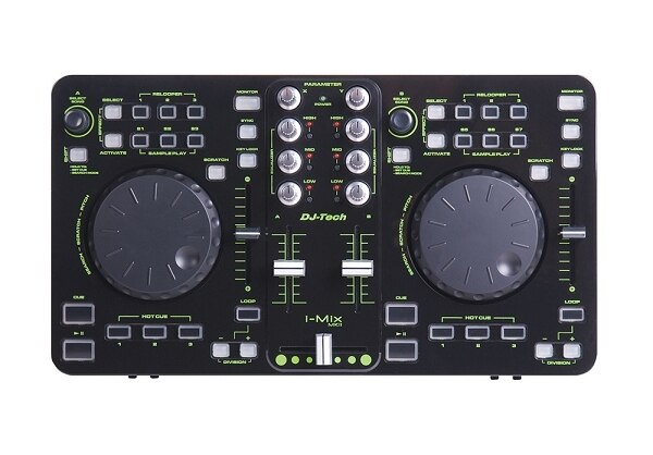 DJ Tech i-Mix MKII DJ Control Surface and Software Package - Audiofeen