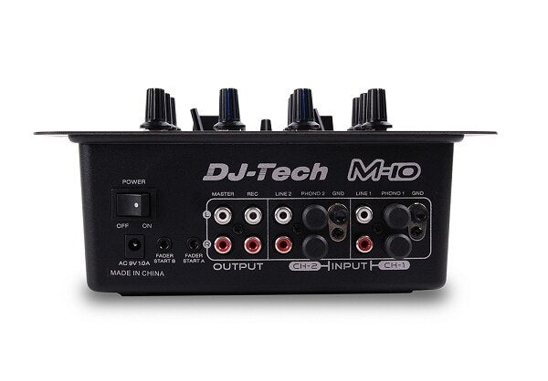 Dj Tech M10USB 2-Channel Rack-mountable Mixer with USB - Audiofeen