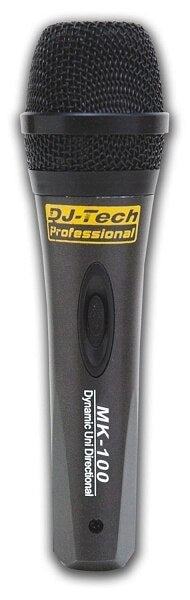 DJ Tech MK100 Dynamic Vocal Pro Audio Microphone - Audiofeen