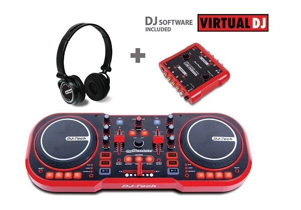 DJ-Tech myScratch Pack Computer DJ Pack - Audiofeen