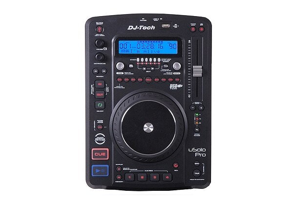 DJ-Tech USOLOPRO Compact USB Player and Controller with Effects - Audiofeen