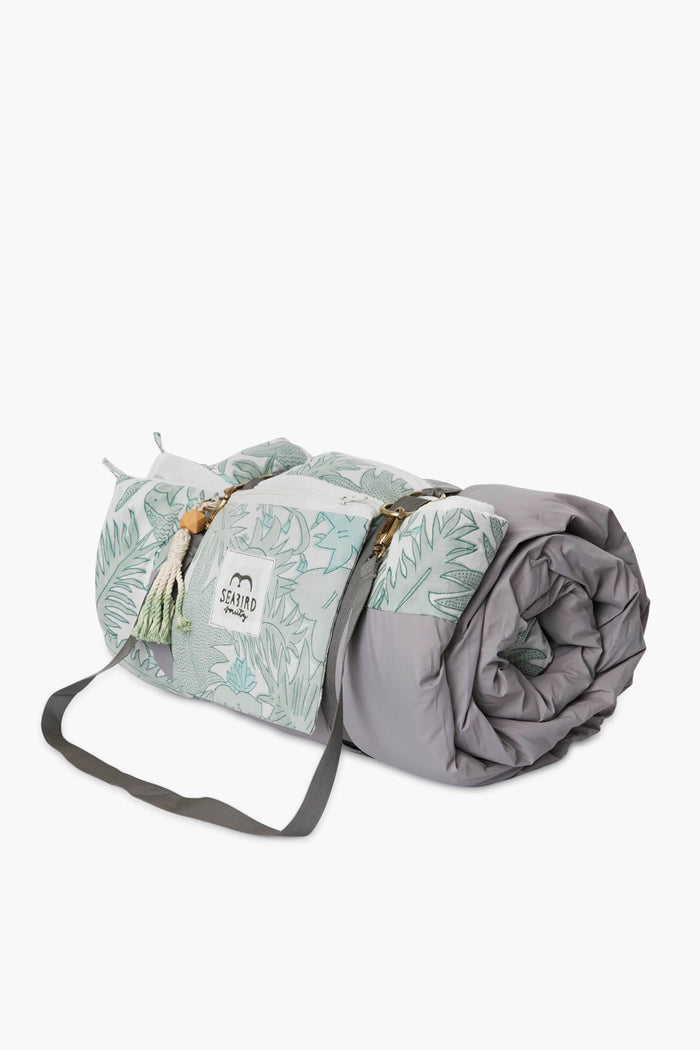 Double Mint Birds of Paradise Shindig Blanket
