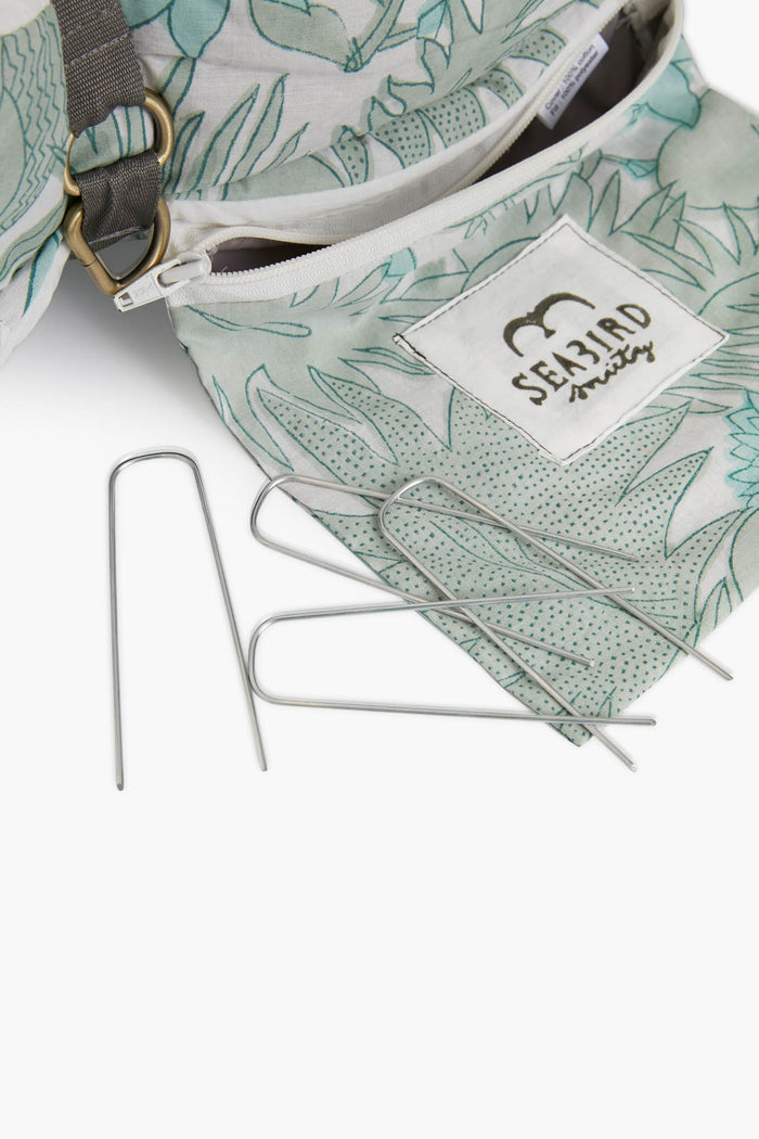Double Mint Birds of Paradise Shindig Blanket