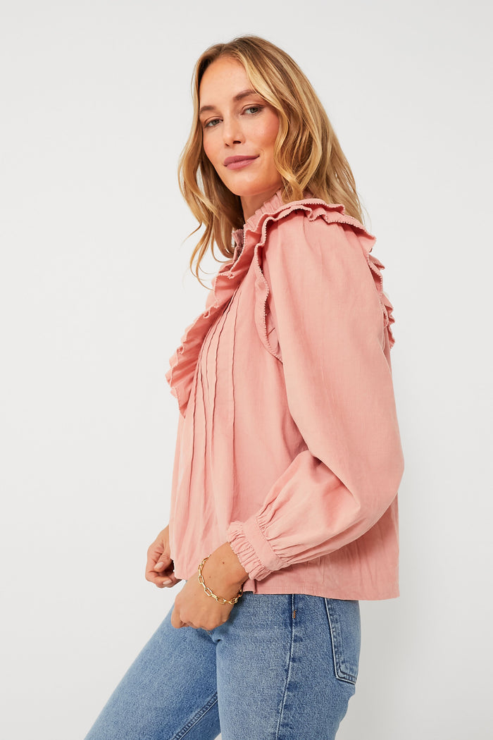 Dusty Pink Arlo Top