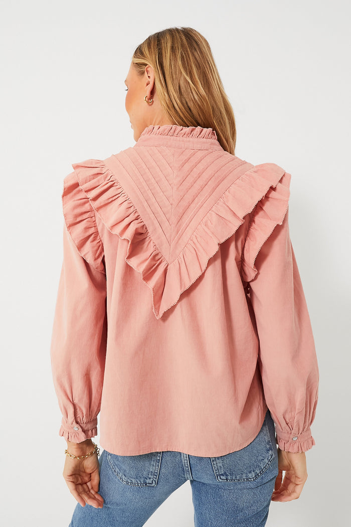 Dusty Pink Arlo Top