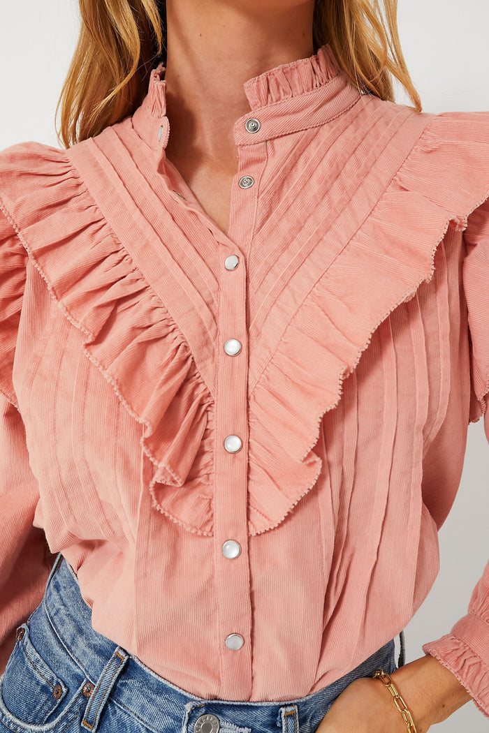 Dusty Pink Arlo Top