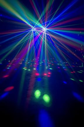 Eliminator ELECTRO SWARM - Multi Beam RGB 1wx6 Mushroom - Audiofeen