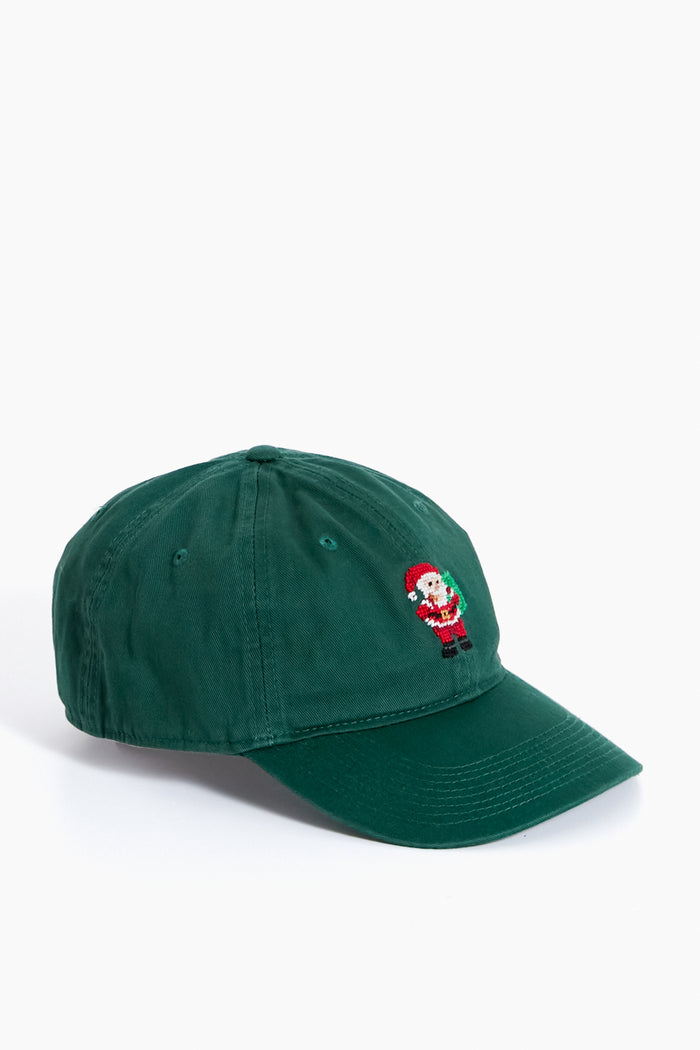 Exclusive Needlepoint Santa's Treats Hat