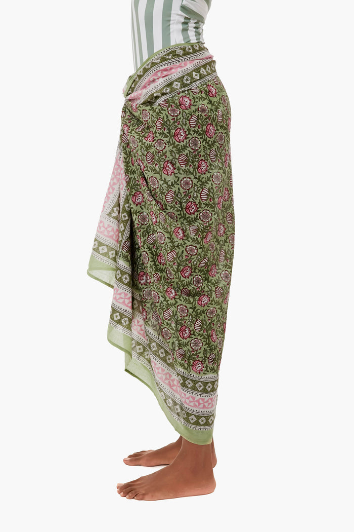 Exclusive Palm Sunrise Sarong