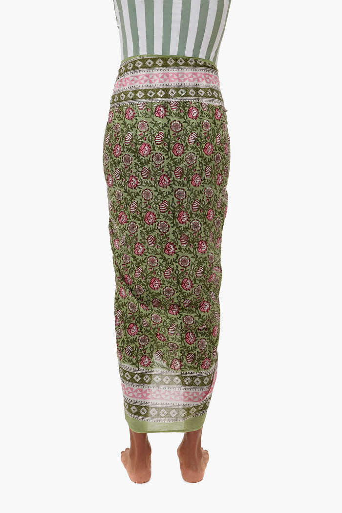 Exclusive Palm Sunrise Sarong