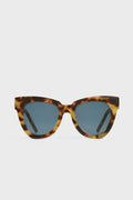 A.J. Morgan Eyewear's vintage-inspired cat-eye sunglasses feature tortoiseshell frames, dark tinted lenses, and UV400 protection for ultimate eye safety.