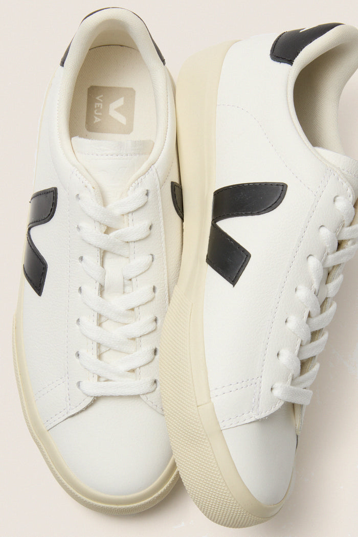Extra White Black Campo Sneakers