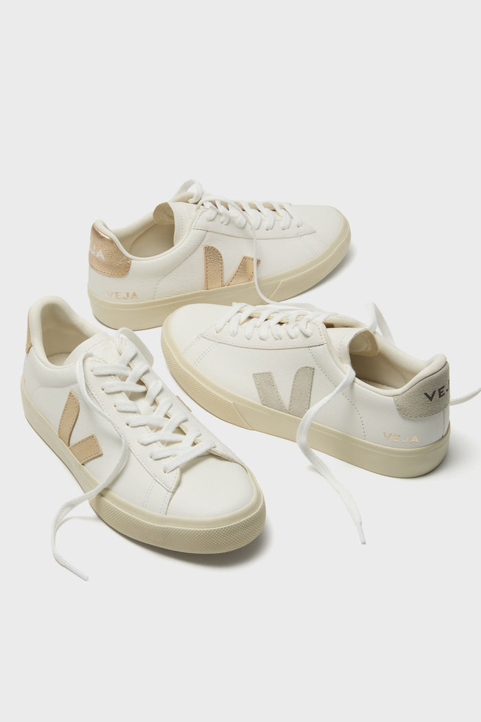Extra-White Natural Campo Sneakers