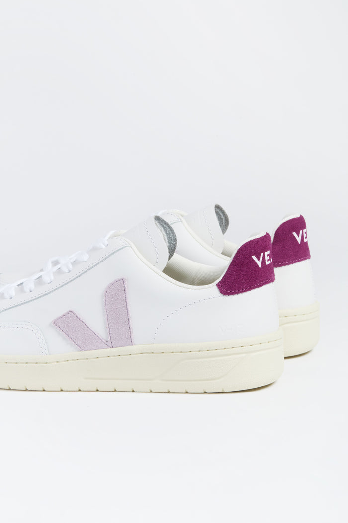 Extra White Parme Magenta V-12 Sneakers