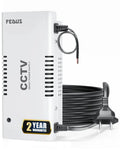 FEDUS 12V DC Metal Body CCTV Power Supply for 4 Channel Security Cameras | 12Volt 3A High Efficiency SMPS Adapter with Voltage Booster for Long Distance for Video Surveillance Dome & Bullet Camera FEDUS