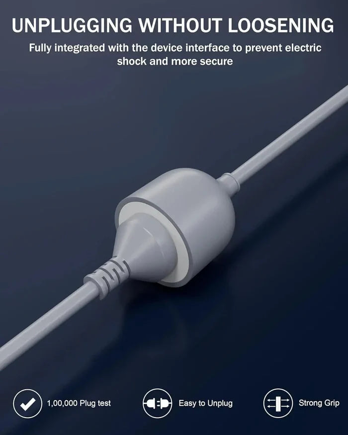 FEDUS 18AWG Heavy Duty Male to Female 3 Pin Power Extension Cord for Heavy appliances Wire, 10amp Indoor Outdoor Power Cord Wire Extender Power Cable for appliances, Electronics & Power Tools FEDUS