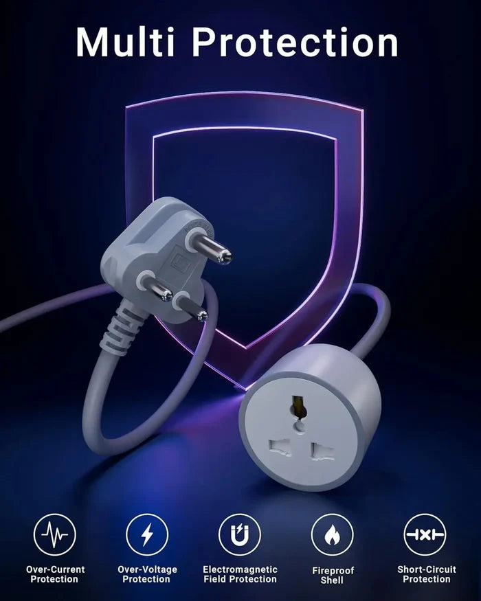 FEDUS 18AWG Heavy Duty Male to Female 3 Pin Power Extension Cord for Heavy appliances Wire, 10amp Indoor Outdoor Power Cord Wire Extender Power Cable for appliances, Electronics & Power Tools FEDUS