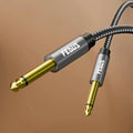 FEDUS Guitar Jack Cable, Electric Instrument Cable Bass AMP Cord for Electric Guitar, Bass Guitar, piano keyboard, Mandolin, Amplifier, Speaker, 1/4 inch Mono Jack 1/4" TS Cable Cheeku Technologies