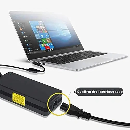 FEDUS Standard UK Laptop Power Cable with Fuse, 3 Pin 18AWG Mickey Mouse Mains Laptop Replacement Cord Lead, Printer, UK Laptop Charger Cord, Laptop Power Brick Cable for Notebooks FEDUS