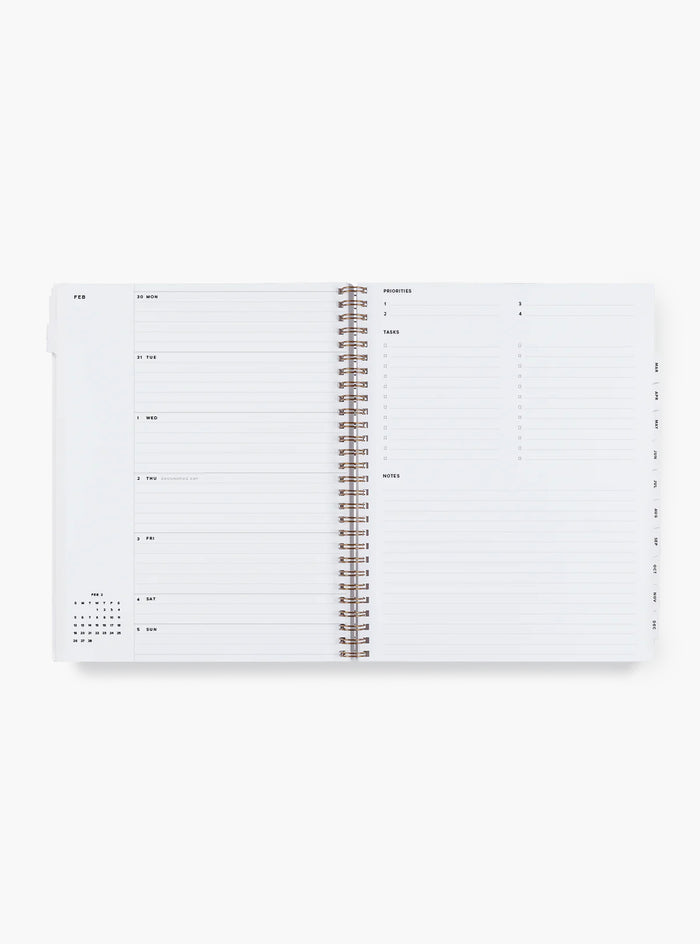 Fern Green 2023 Yearly Task Planner