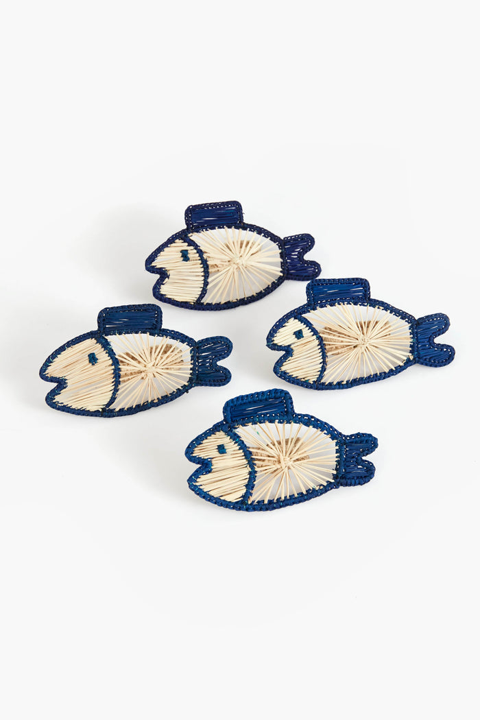 Fish Napkin Ring Set of 4