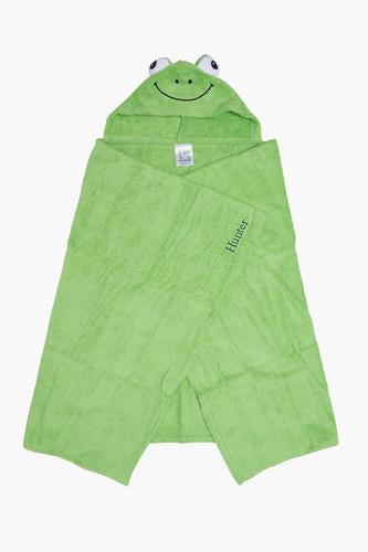 Frog Hooded Baby Towel