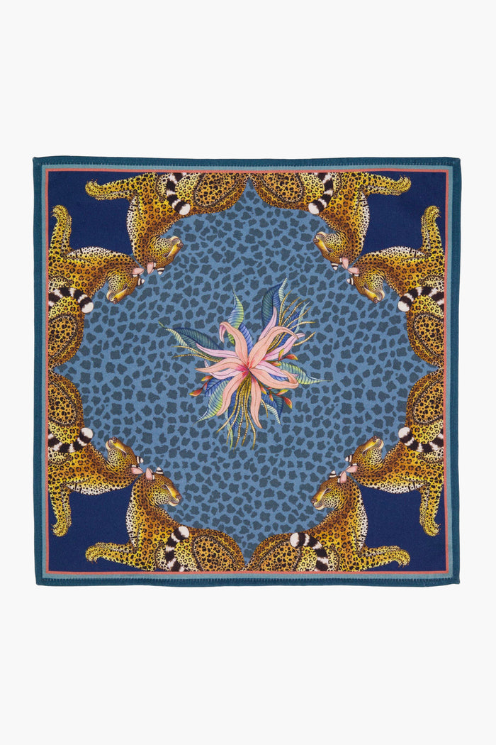 Frost Leopard Lily Napkins (Set of 2)